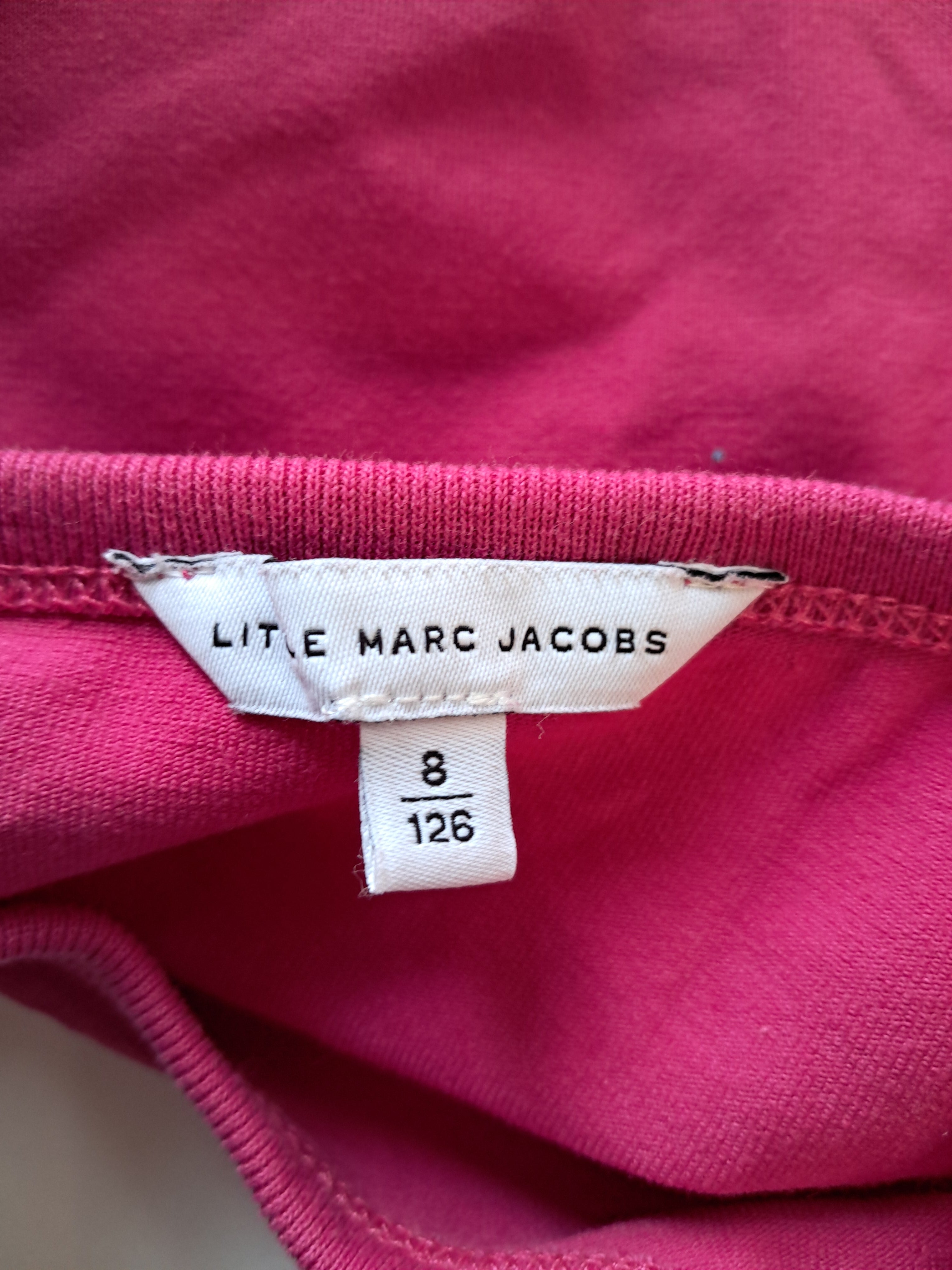 Little Marc Jacobs детска блуза с моден принт Размер 126