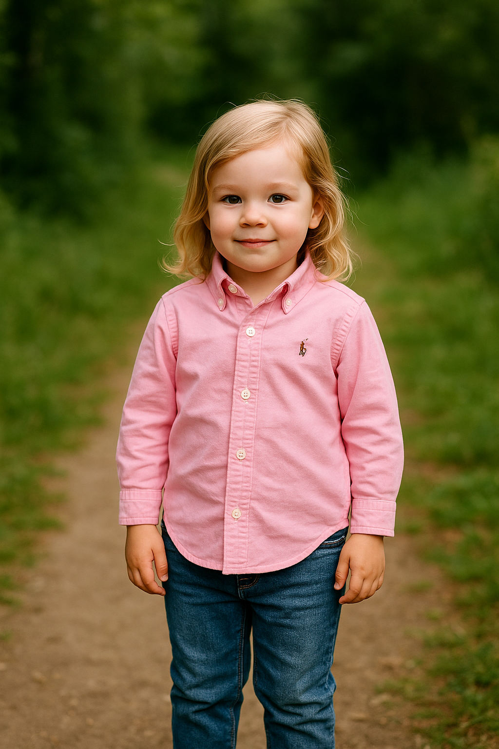 Children's long-sleeved shirt