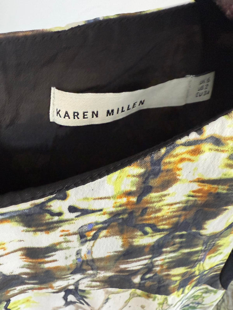 Karen Millen елегантна дамска рокля с дълъг ръкав – XS