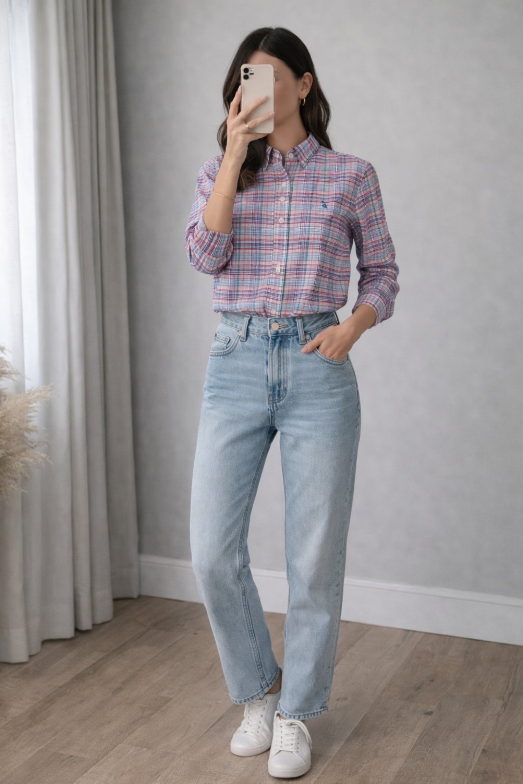Polo Ralph Lauren класическа карирана риза – многоцветна S
