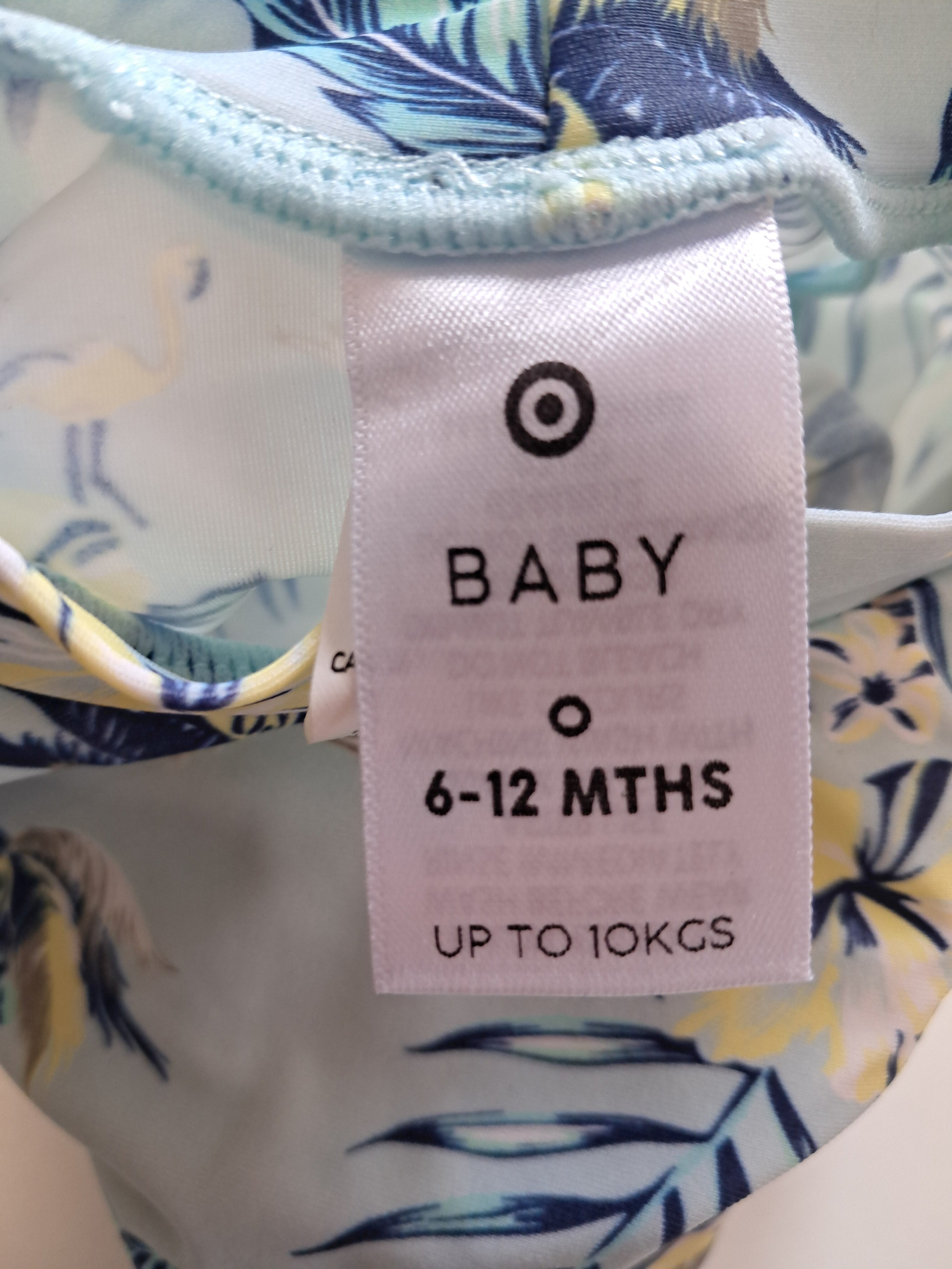 Baby детска блуза с тропически десен – Размер: 6-12 месеца
