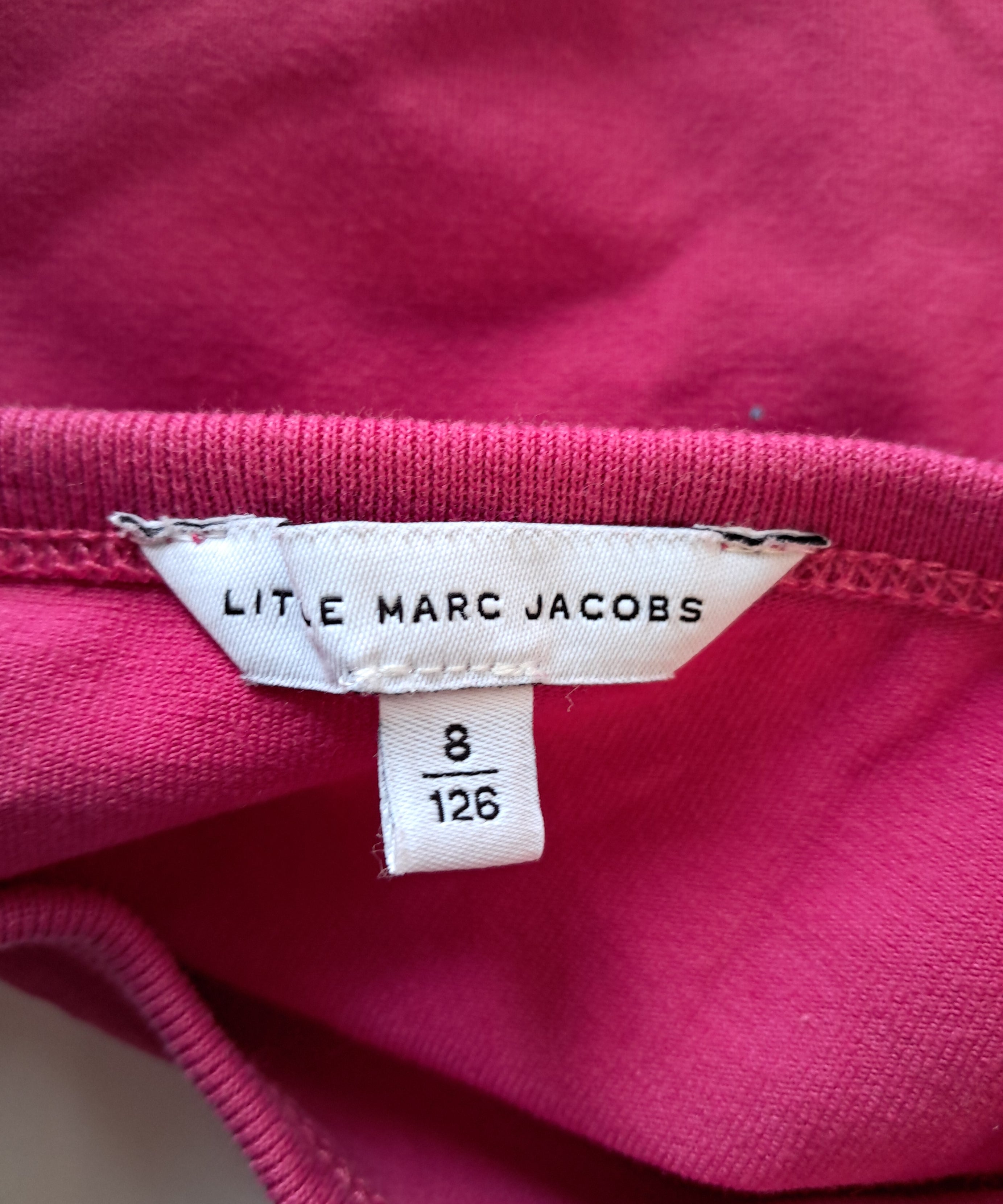 Little Marc Jacobs детска блуза с моден принт Размер 126