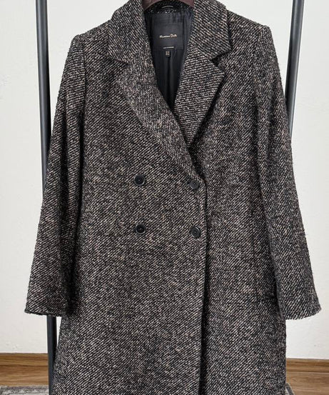 Massimo Dutti дамско вълнено палто – размер XL