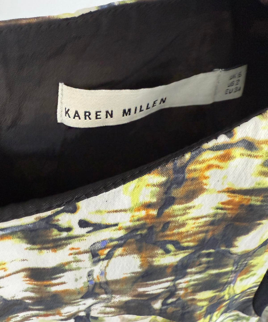 Karen Millen елегантна дамска рокля с дълъг ръкав – XS