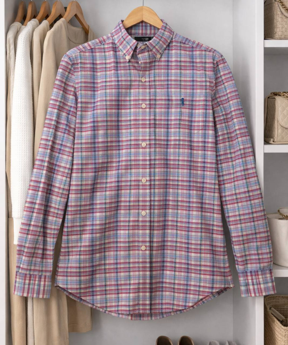 Polo Ralph Lauren класическа карирана риза – многоцветна S